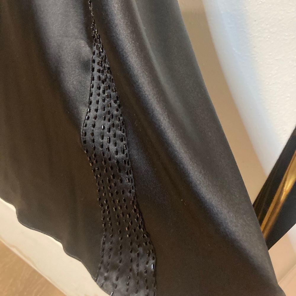 express backless beaded silk long dress - Picture 9 of 11